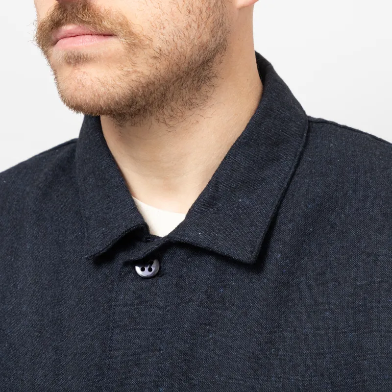 Stan Ray Coverall Jacket Navy Wool-6