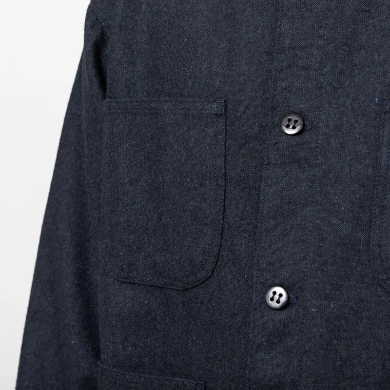 Stan Ray Coverall Jacket Navy Wool-11
