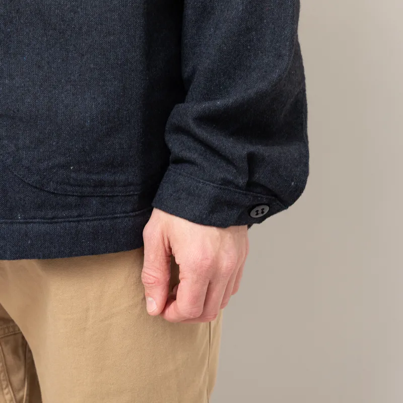 Stan Ray Coverall Jacket Navy Wool-12