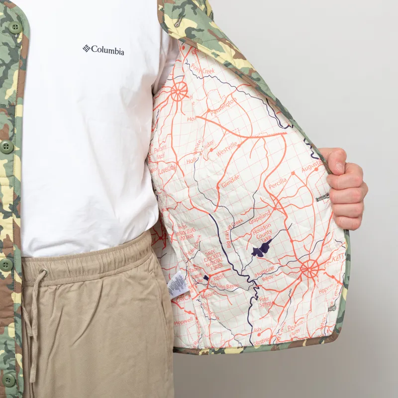 Stan Ray Quilted Liner Jacket Woodland DPM-7