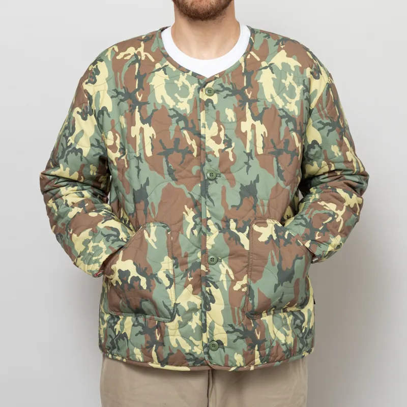 Stan Ray Quilted Liner Jacket Woodland DPM-1