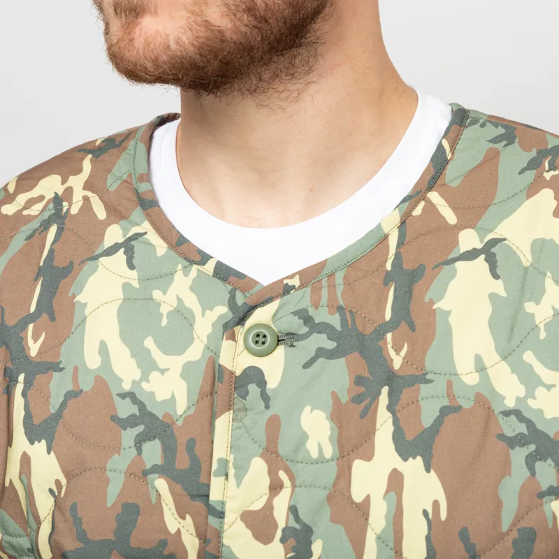 Stan Ray Quilted Liner Jacket Woodland DPM-6