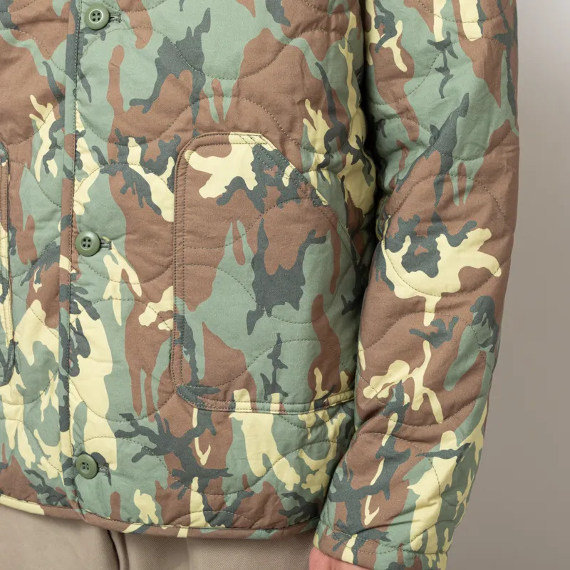 Stan Ray Quilted Liner Jacket Woodland DPM-9