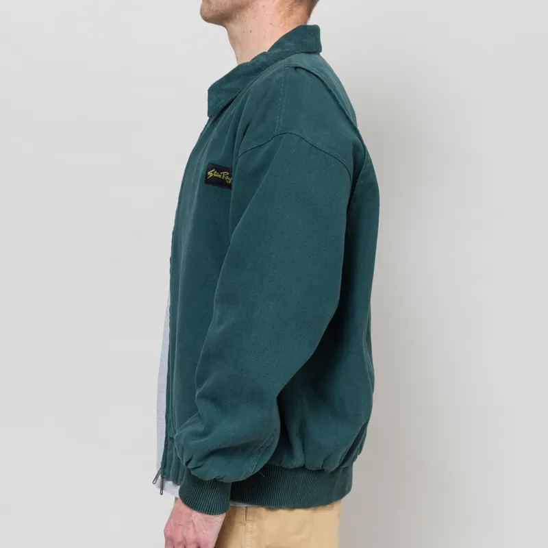 Stan Ray Roughneck Collared Bomber Jacket Washed Botanical Green-2