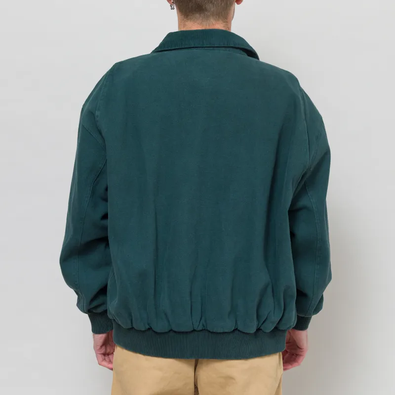 Stan Ray Roughneck Collared Bomber Jacket Washed Botanical Green-3