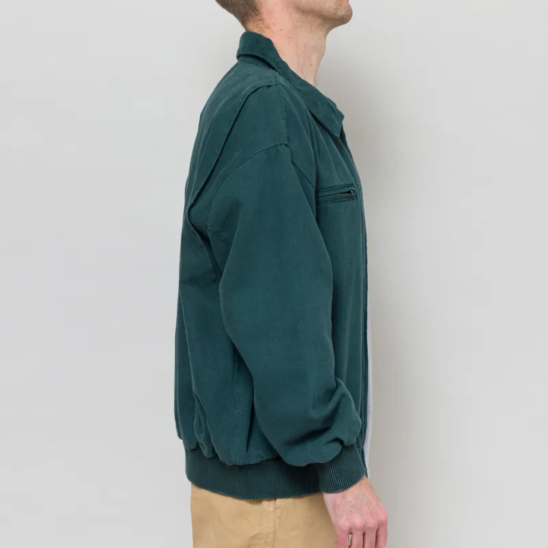 Stan Ray Roughneck Collared Bomber Jacket Washed Botanical Green-4