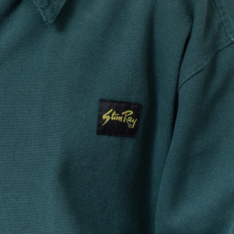 Stan Ray Roughneck Collared Bomber Jacket Washed Botanical Green-8