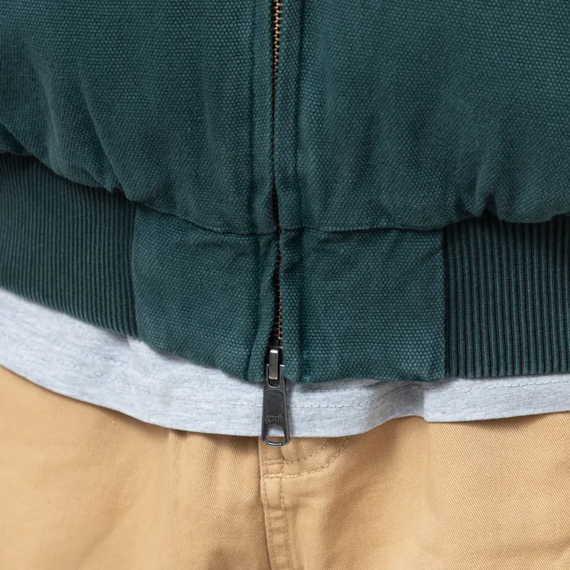 Stan Ray Roughneck Collared Bomber Jacket Washed Botanical Green-11