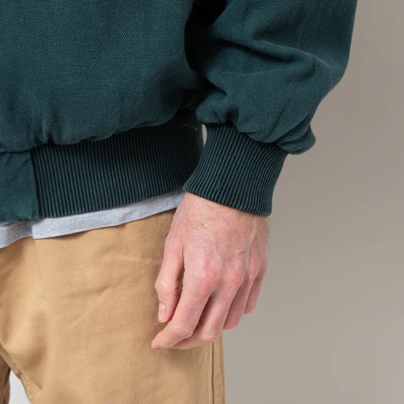 Stan Ray Roughneck Collared Bomber Jacket Washed Botanical Green-10