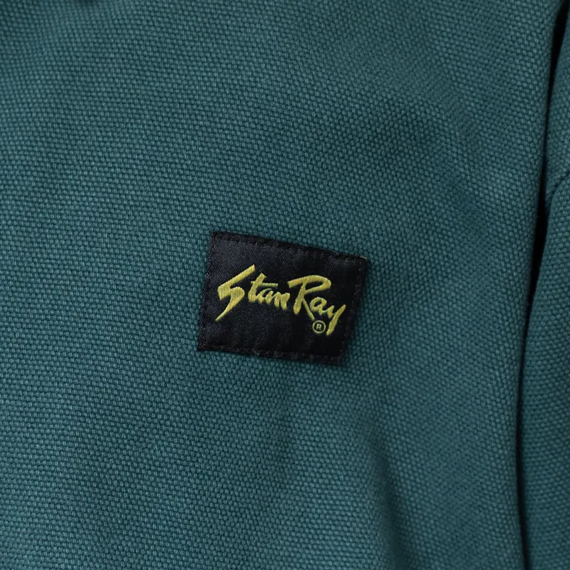 Stan Ray Roughneck Collared Bomber Jacket Washed Botanical Green-9