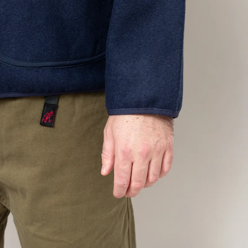 Stan Ray Wool Fleece Jacket Navy Heather-9