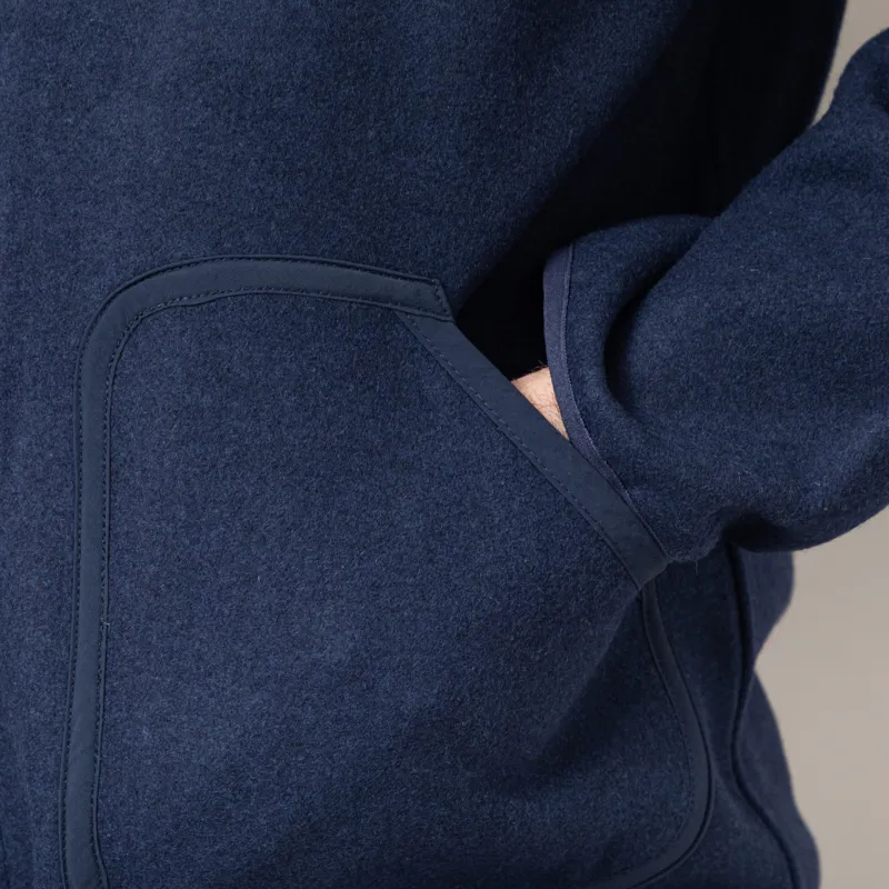 Stan Ray Wool Fleece Jacket Navy Heather-8