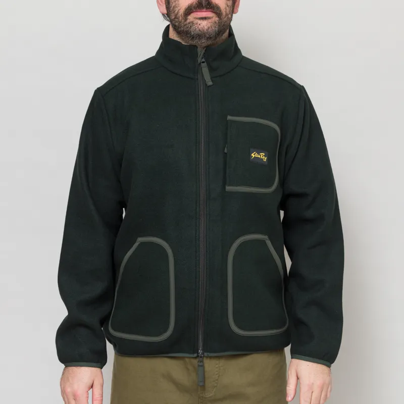 Stan Ray Wool Fleece Jacket Botanical Green
