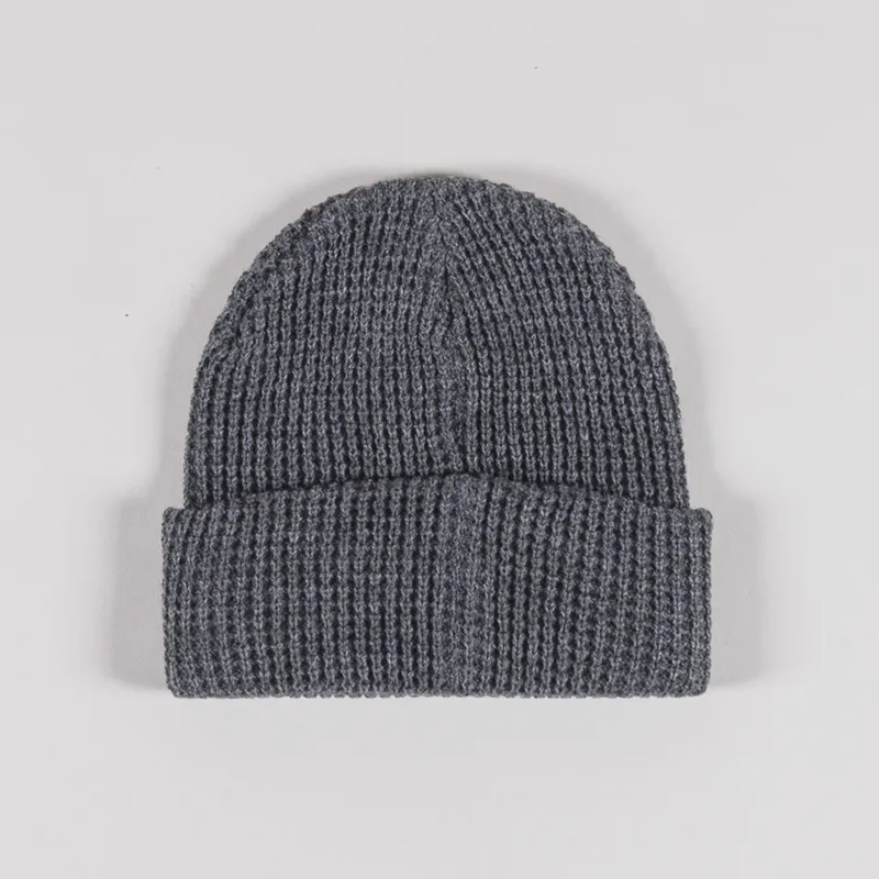 Stan Ray Waffle Beanie Charcoal-1