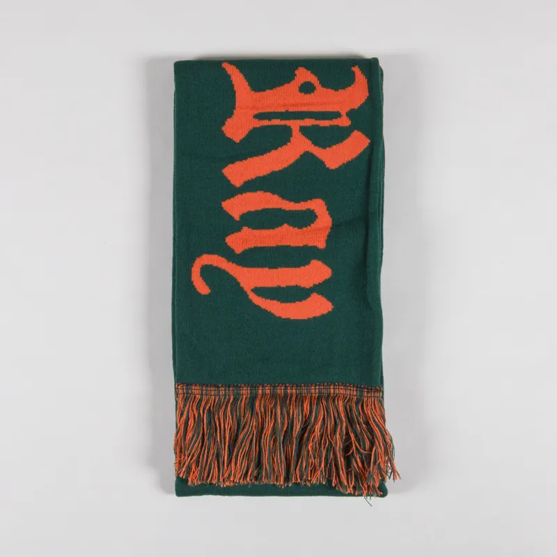Stan Ray Olde English Scarf Green-2