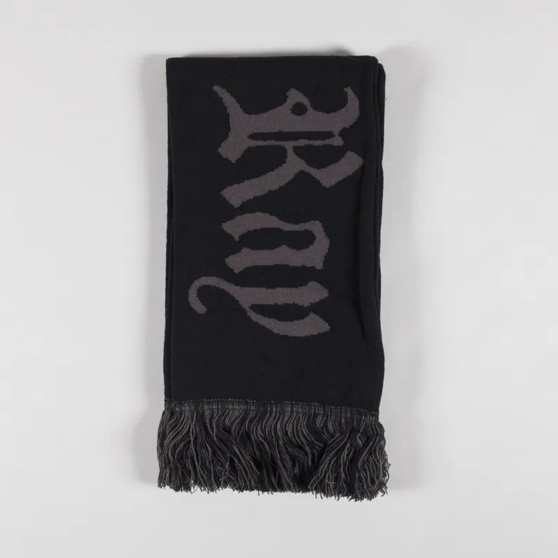 Stan Ray Olde English Scarf Black-2