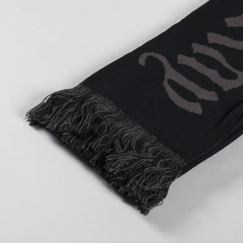 Stan Ray Olde English Scarf Black-3
