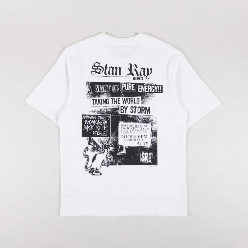 Stan Ray Hardcore T Shirt White