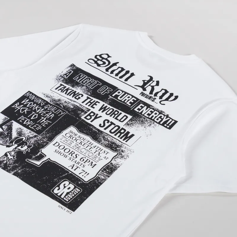 Stan Ray Hardcore T Shirt White-2