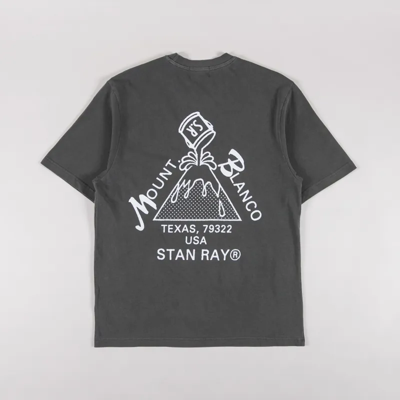 Stan Ray Mount Blanco T Shirt Washed Black