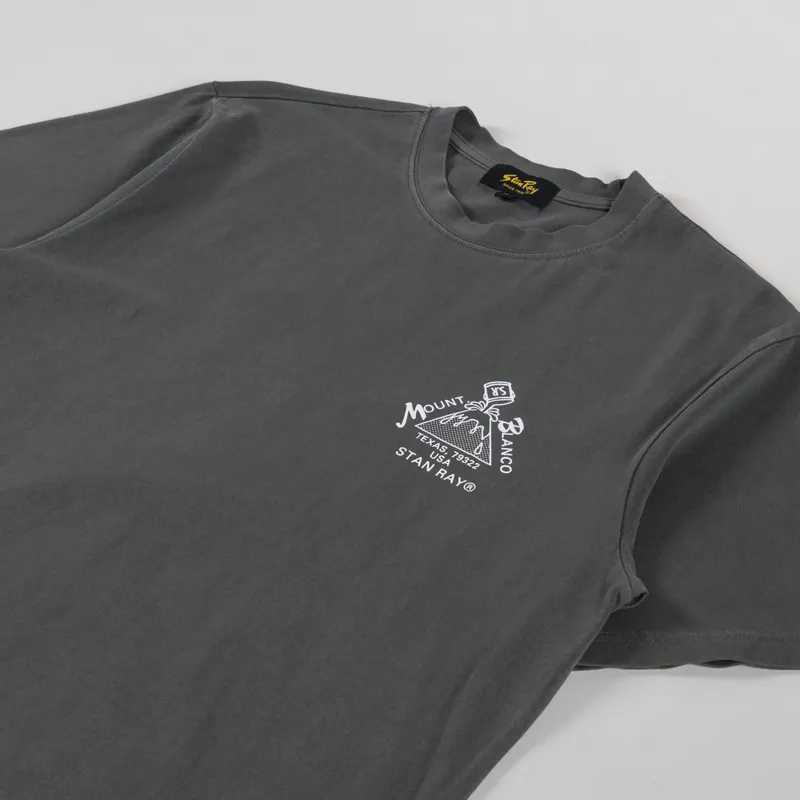 Stan Ray Mount Blanco T Shirt Washed Black-3