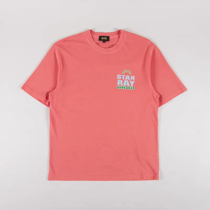 Stan Ray Reg T Shirt Washed Red-1