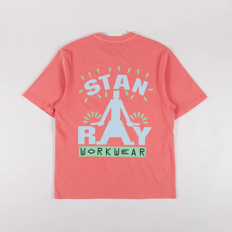 Stan Ray Reg T Shirt Washed Red