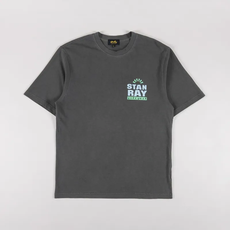 Stan Ray Reg T Shirt Washed Black-1