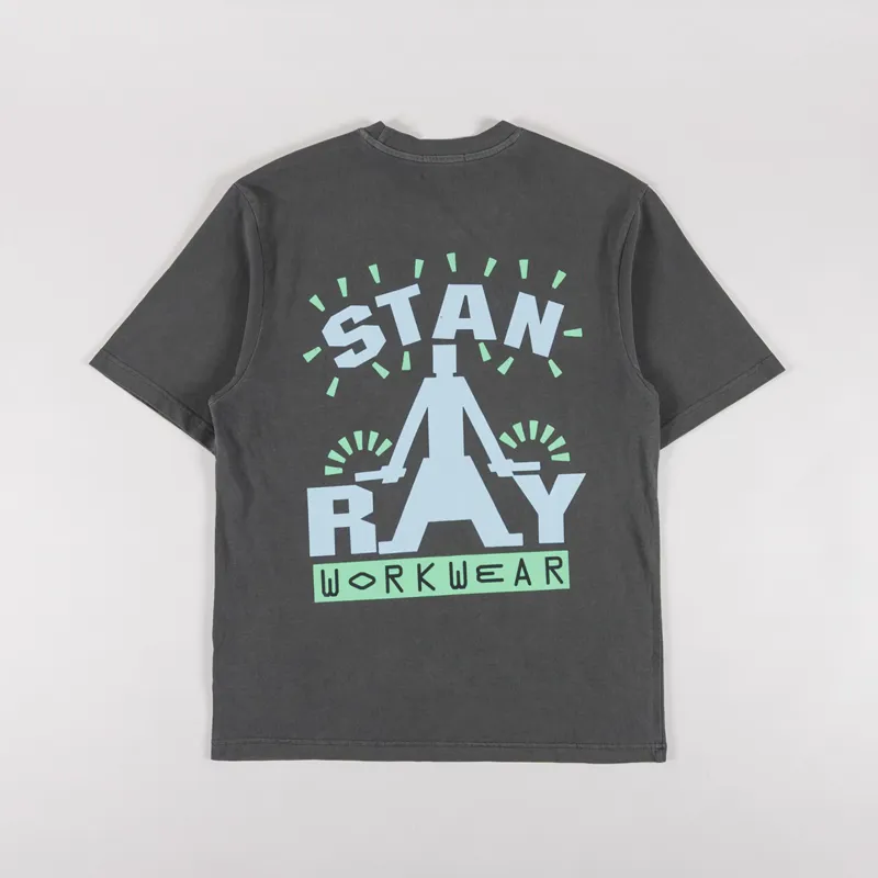 Stan Ray Reg T Shirt Washed Black