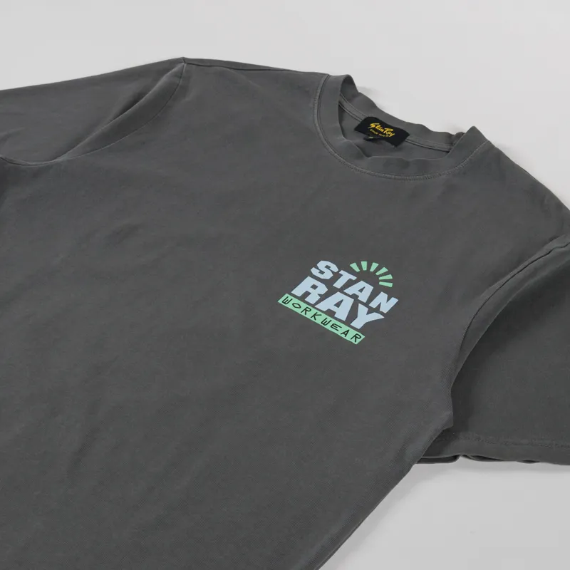Stan Ray Reg T Shirt Washed Black-3