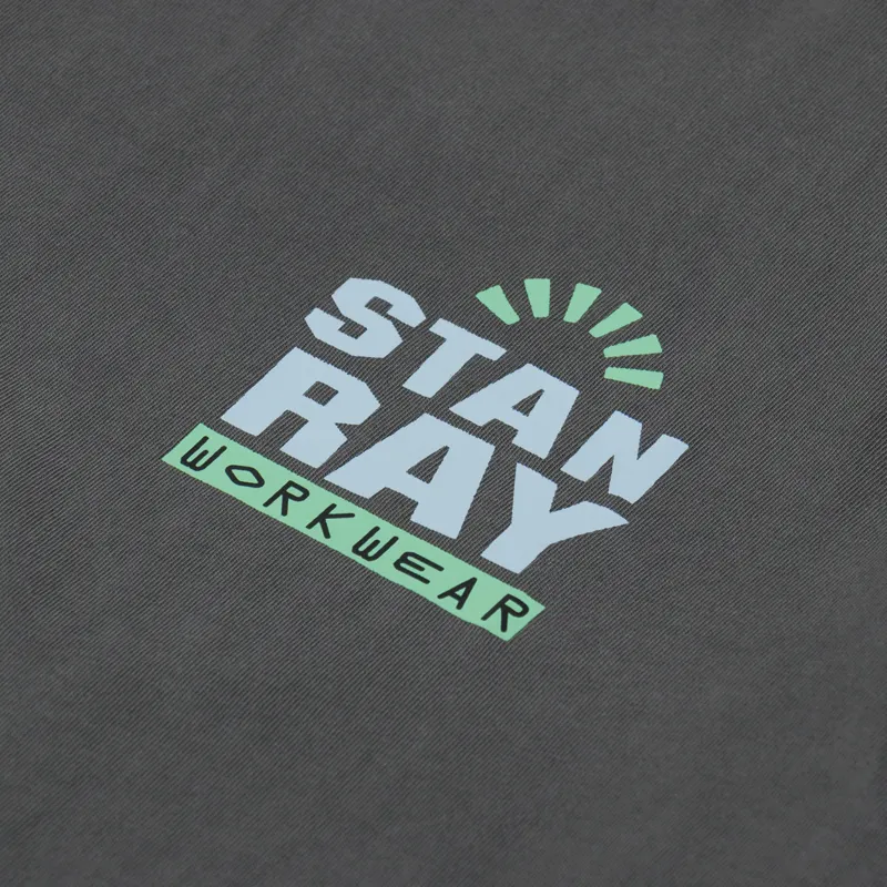 Stan Ray Reg T Shirt Washed Black-5