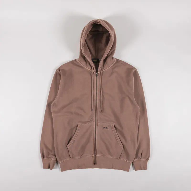 Stan Ray Patch Zip Hood Washed Acorn