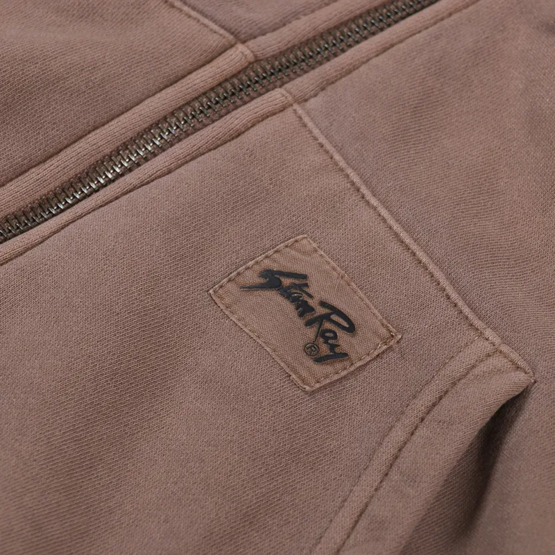 Stan Ray Patch Zip Hood Washed Acorn-7
