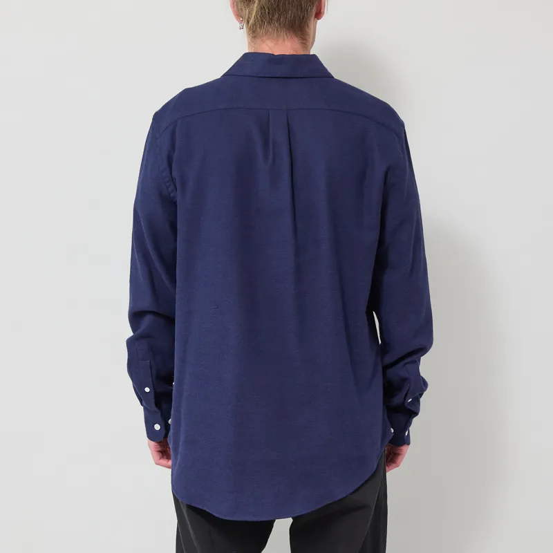Portuguese Flannel Teca Shirt Blue-2