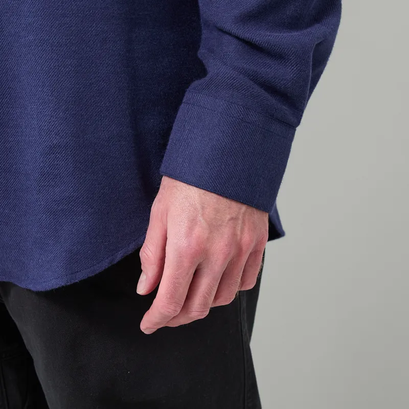 Portuguese Flannel Teca Shirt Blue-7