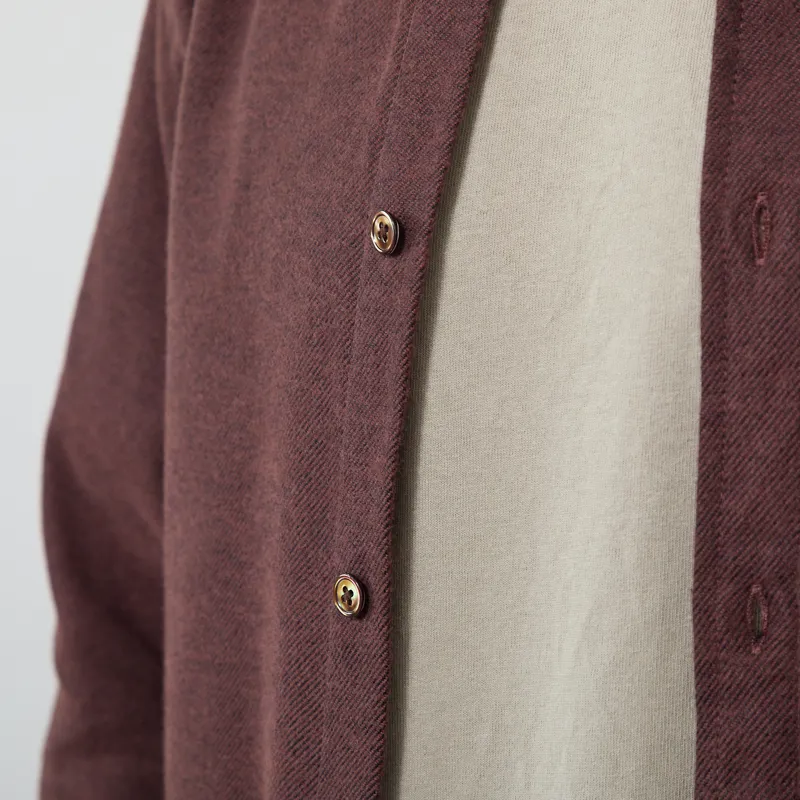 Portuguese Flannel Teca Shirt Brown-5