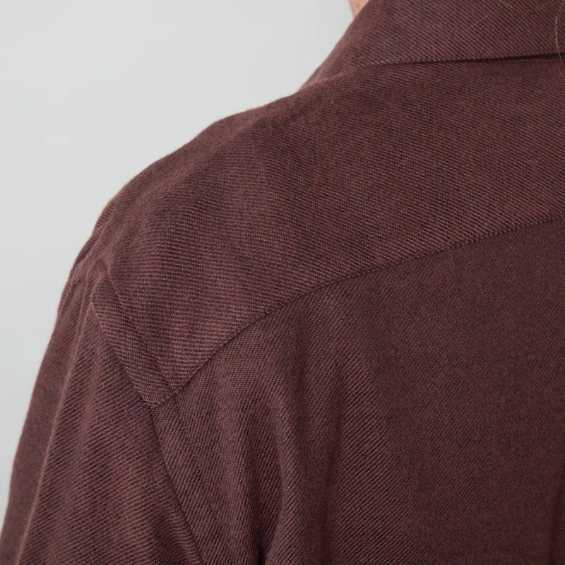 Portuguese Flannel Teca Shirt Brown-4