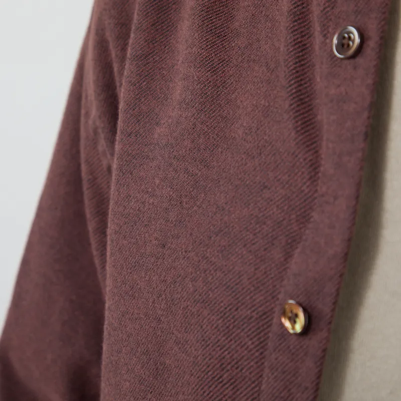 Portuguese Flannel Teca Shirt Brown-6