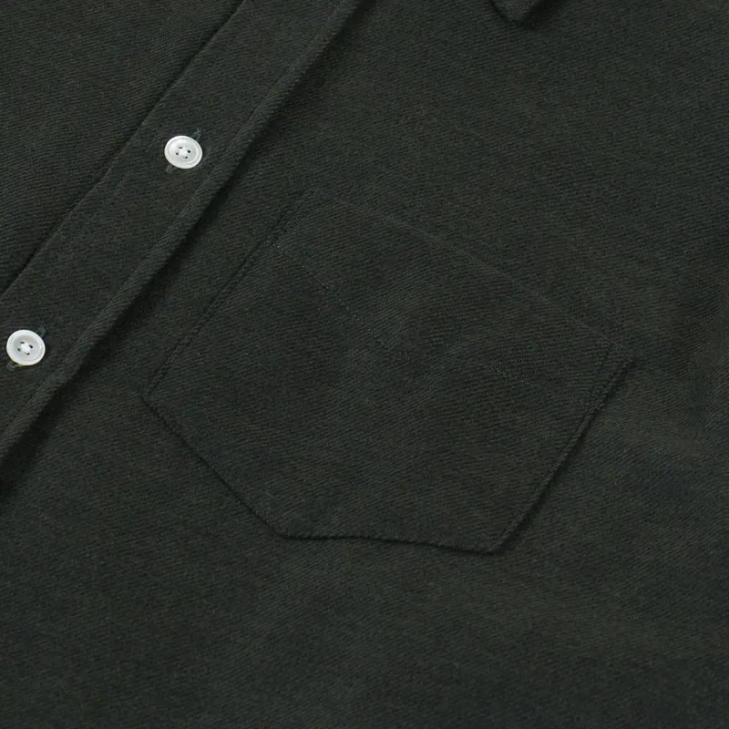 Portuguese Flannel Teca Shirt Forest-6