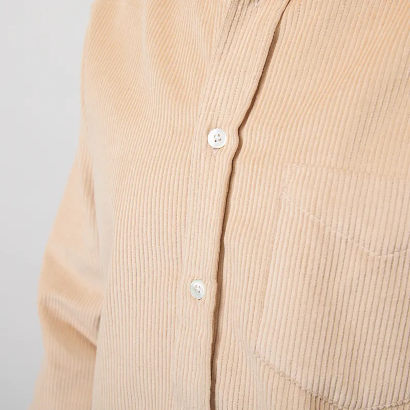 Portuguese Flannel Lobo Shirt Beige-5