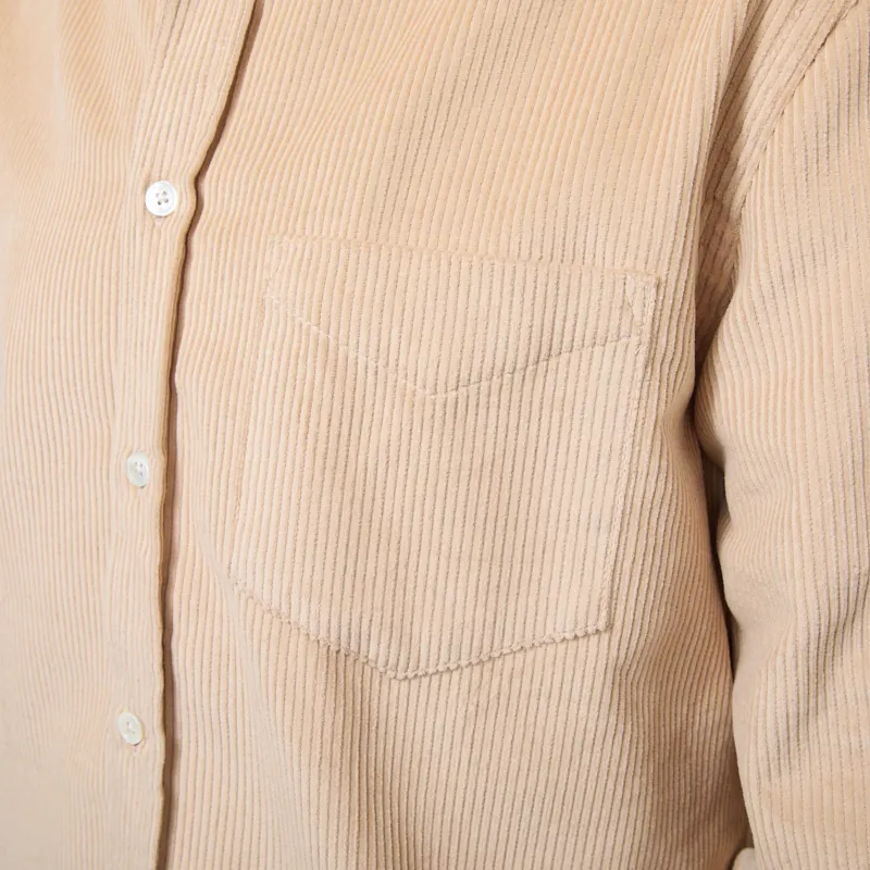 Portuguese Flannel Lobo Shirt Beige-6