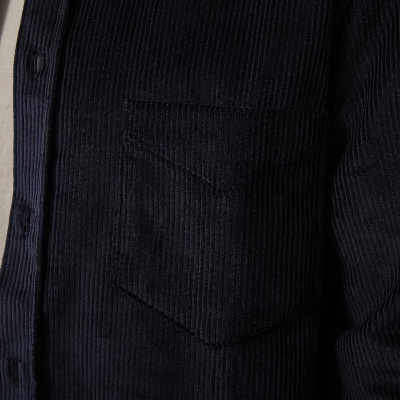 Portuguese Flannel Lobo Shirt Black-4