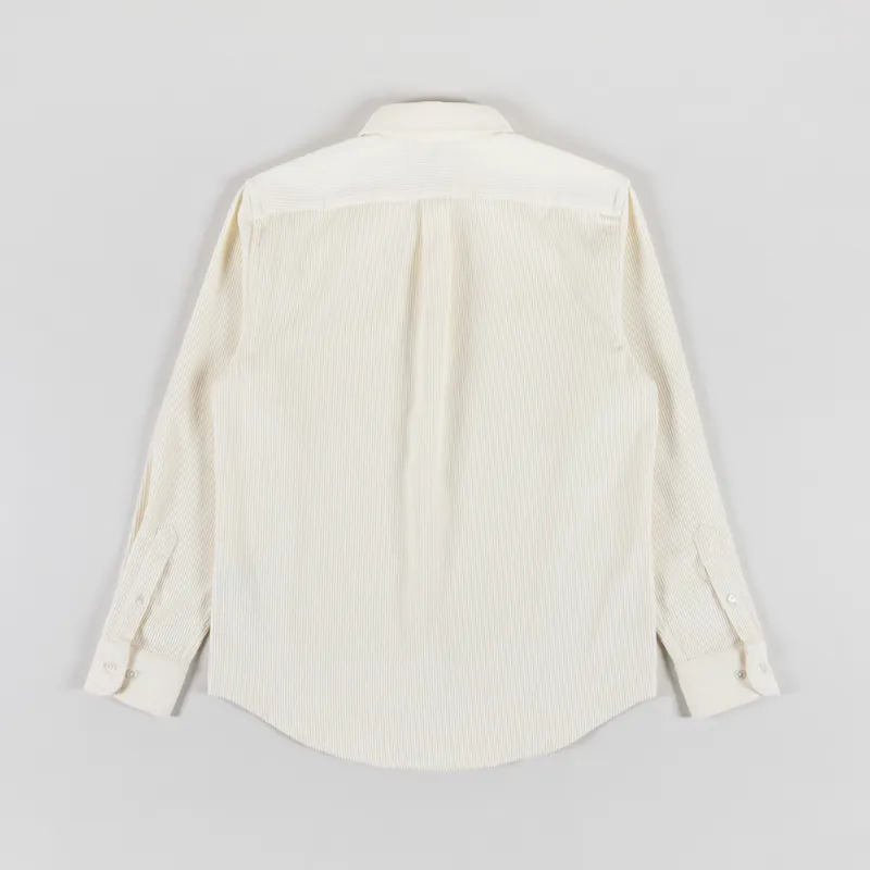 Portuguese Flannel Lobo Shirt Ecru-1