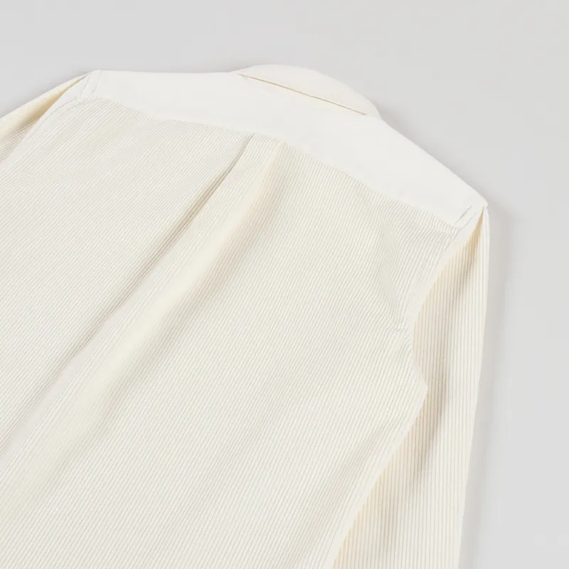 Portuguese Flannel Lobo Shirt Ecru-3