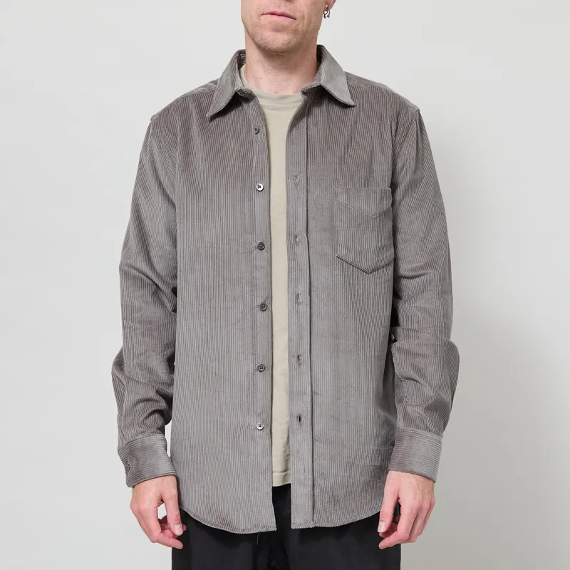 Portuguese Flannel Lobo Shirt Grey