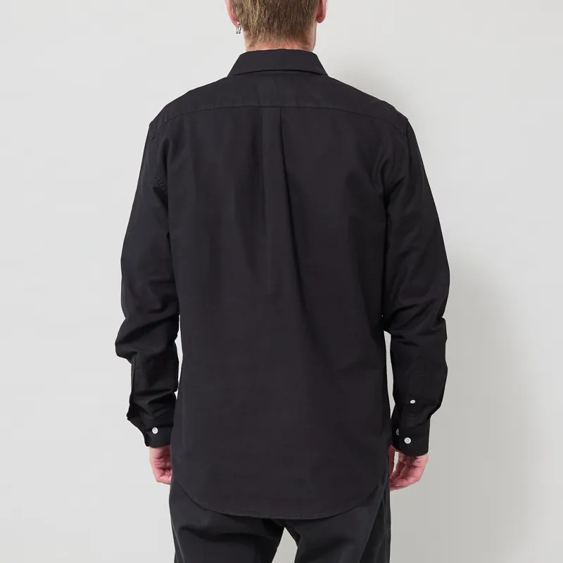 Portuguese Flannel Bellavista Shirt Black-2