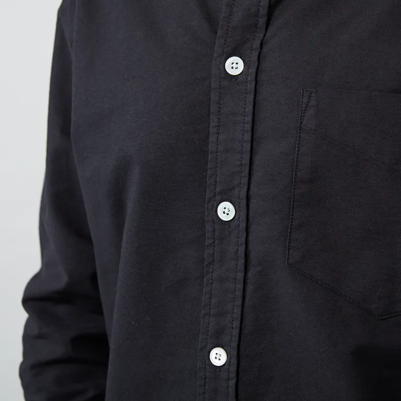 Portuguese Flannel Bellavista Shirt Black-5