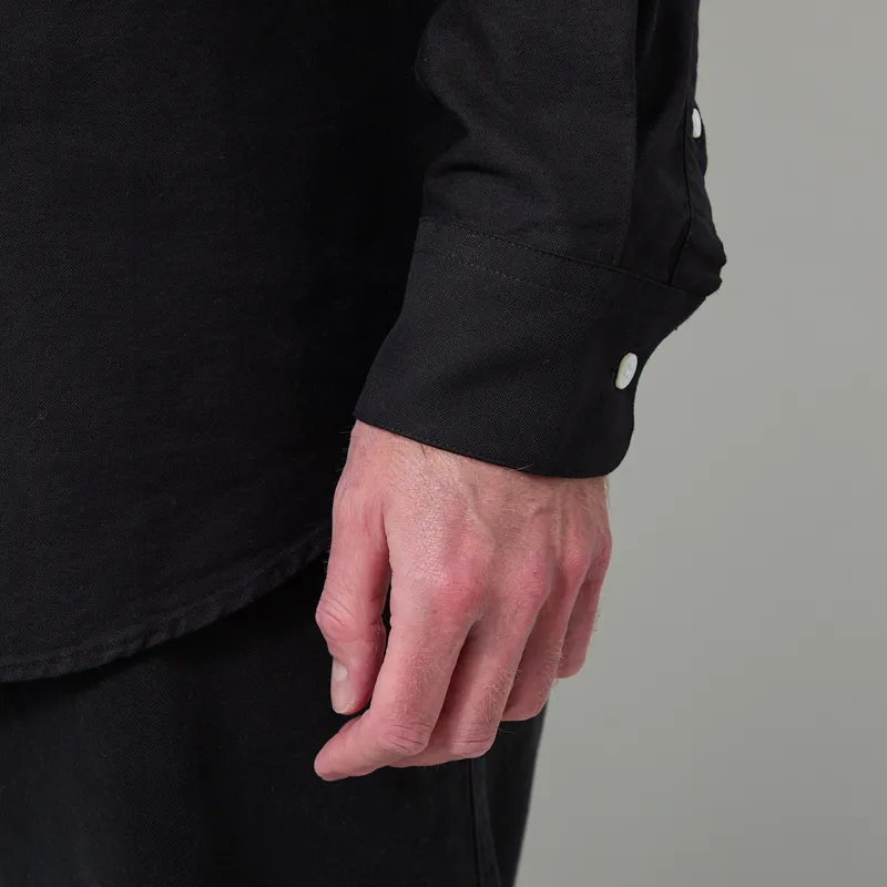 Portuguese Flannel Bellavista Shirt Black-6