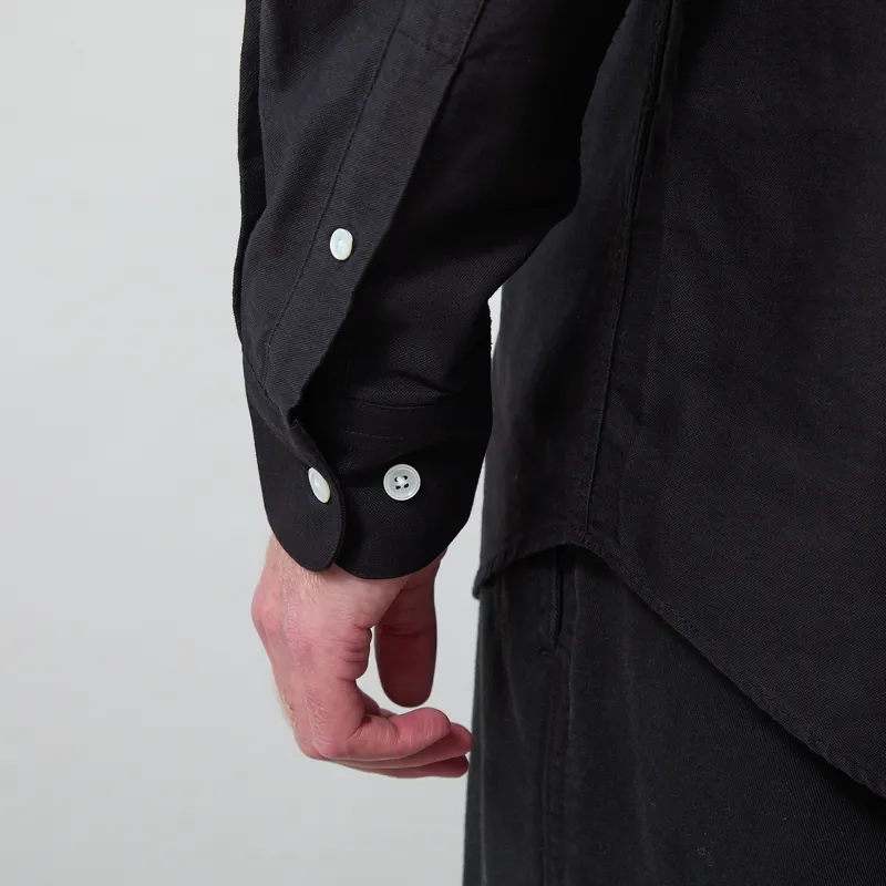 Portuguese Flannel Bellavista Shirt Black-7