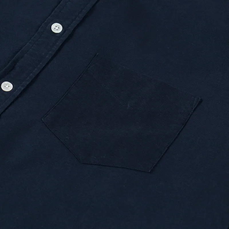 Portuguese Flannel Bellavista Shirt Navy-5